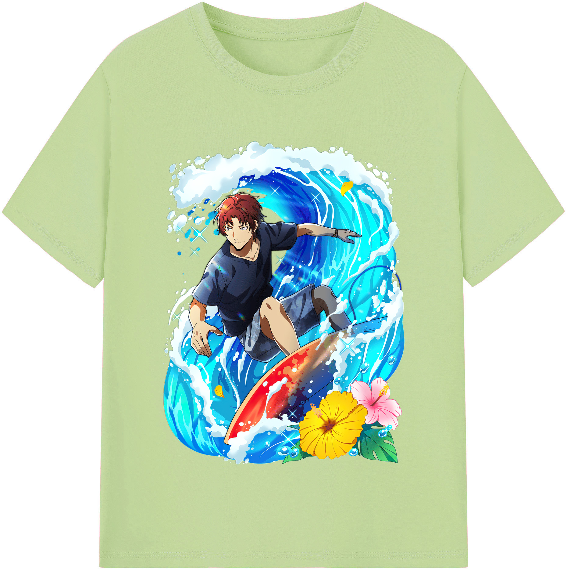 （画像用） 文豪ストレイドッグス Bungo Stray Dogs 綿100％半袖Tシャツ（フロントプリント）